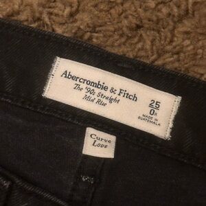 Abercrombie & Fitch Black Denim Jeans